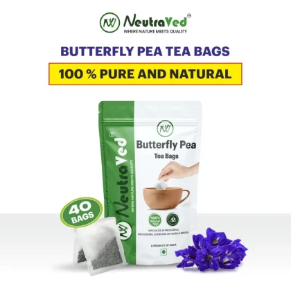 Blue Butterfly Pea Flower Tea Bag image 2